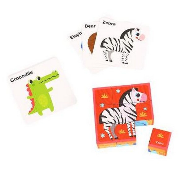 Продукт Tooky toys - Дървени кубчета 9 ел. - 0 - BG Hlapeta